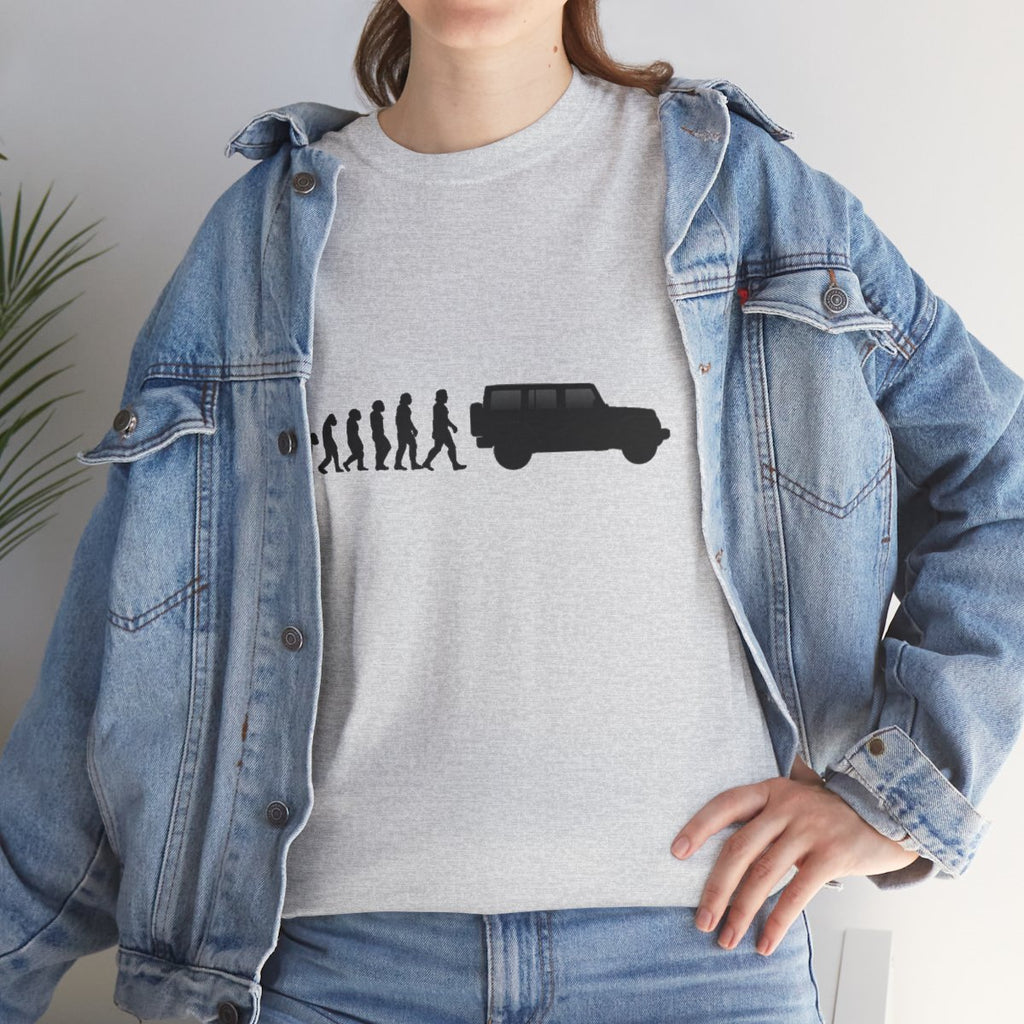 Jeep Wrangler t-shirt by From Stone To Steel, lifestyle photo